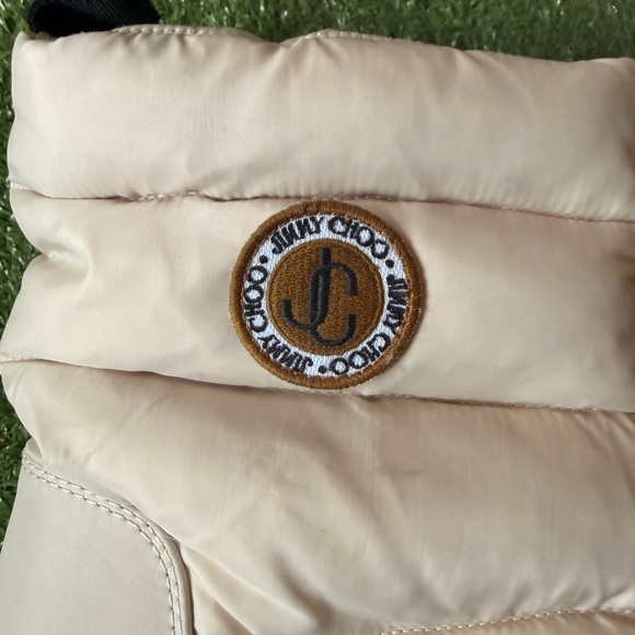 Jimmy Choo Cream Winter Boots - Picture 3 of 9